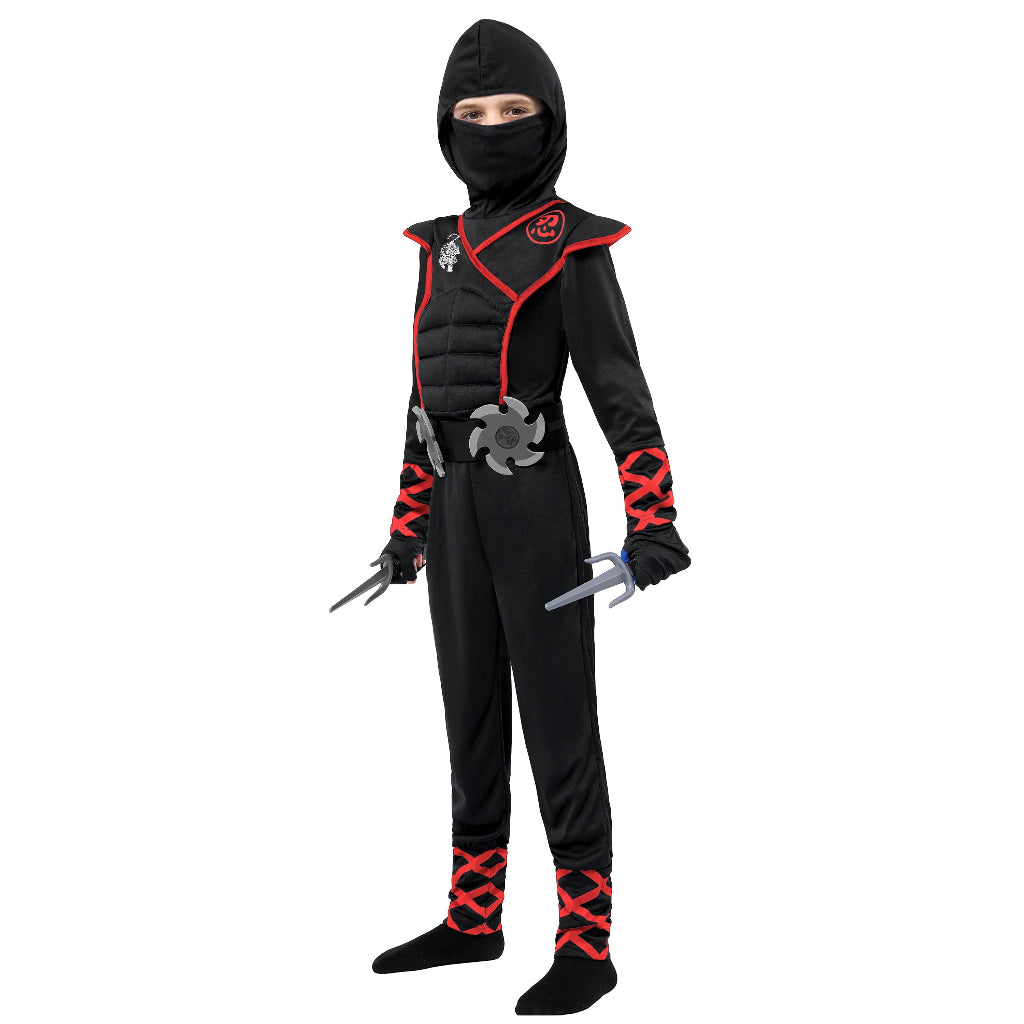 Halloween Kostüme Ninja Kinder Kampfkunst Set