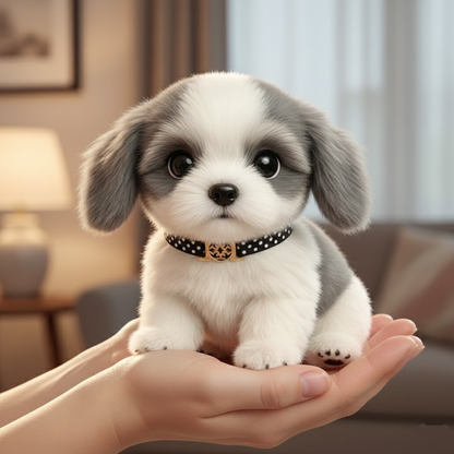 Interactive Toy Dog Realistic Motion Plush Pet Companion