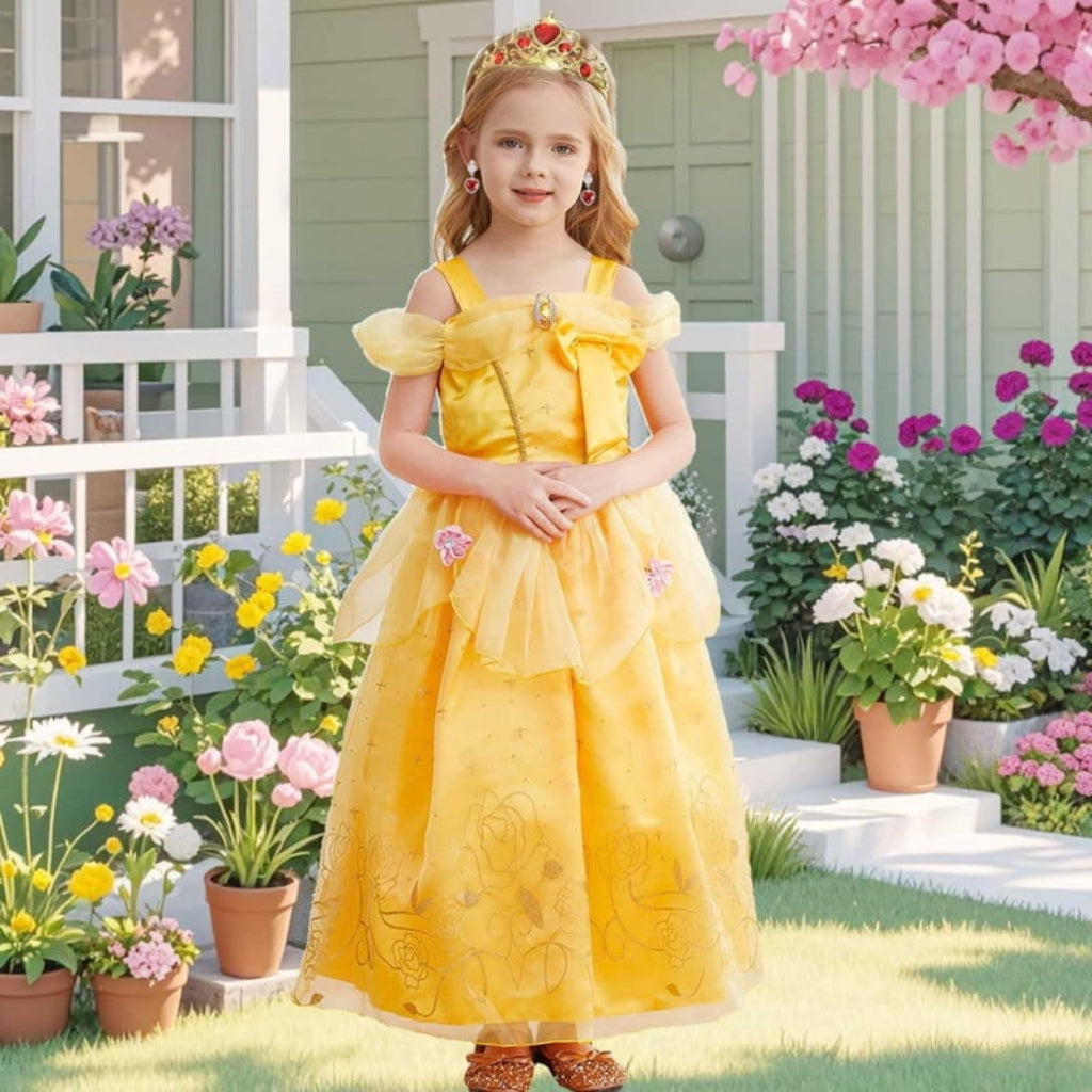 Halloween Kostüme Prinzessinnenkleid Festliches Kinderkleid