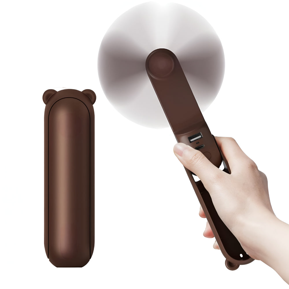 USB fan handheld fan portable foldable pocket fan