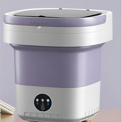 Mini lavatrice pieghevole compatta per piccoli carichi di biancheria