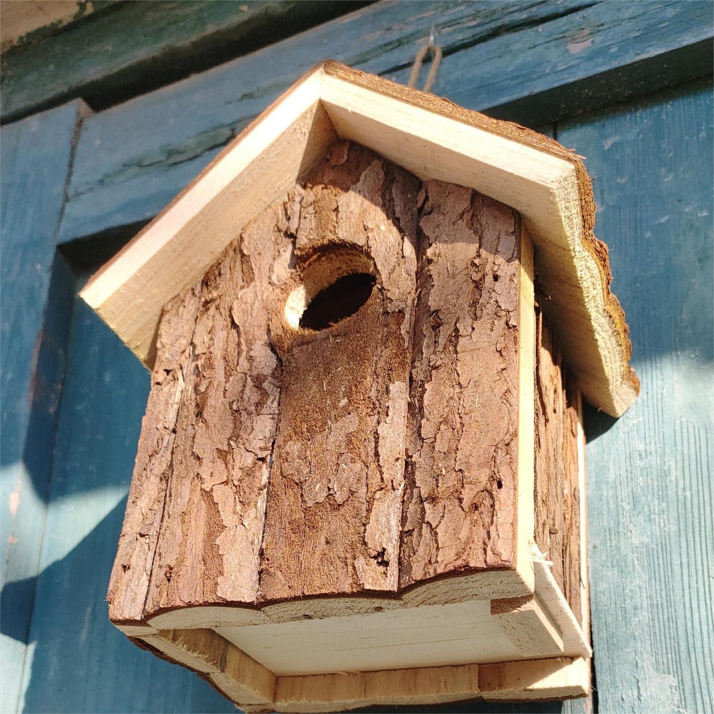 Vogelhaus Rustikales Holz Nistkasten Outdoor