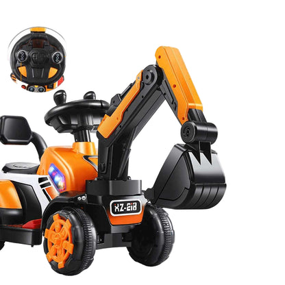 Kinder Elektrobagger 6V Sitzbagger Baggerfahrzeug mit Schaufel
