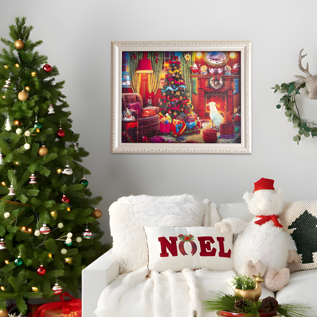 Advent Calendar Weihnachts Puzzle Set Familien Adventskalender