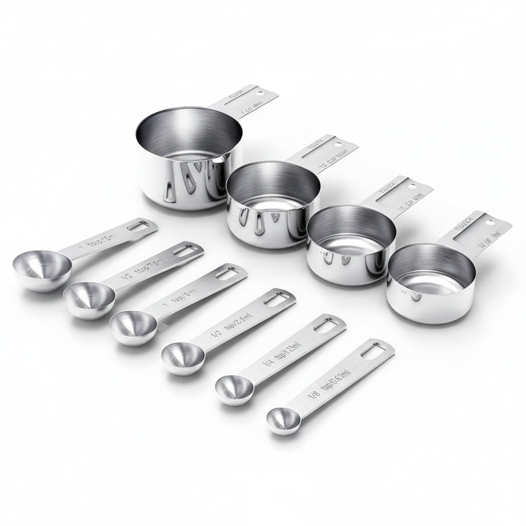 Stainless Steel Measuring Cup Set Precise Measuring Kitchen