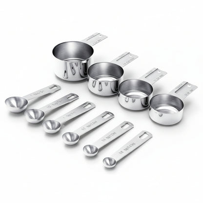 Stainless Steel Measuring Cup Set Precise Measuring Kitchen