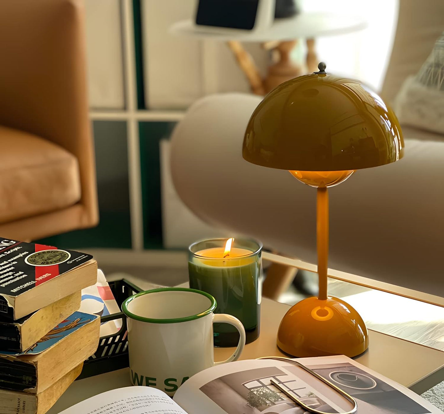 Lampe de table métal design rétro scandinave