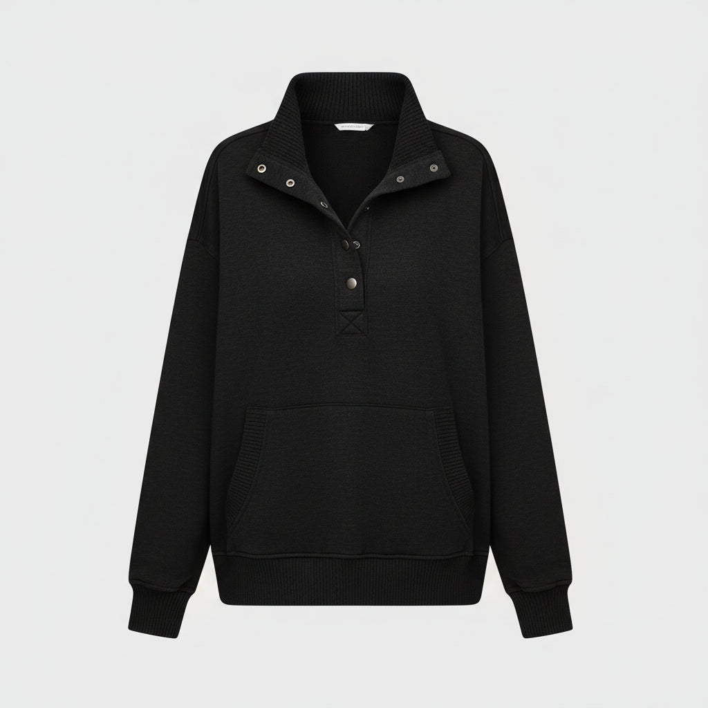 Maglione Donna Scollo a V Felpa Casual Quotidiano