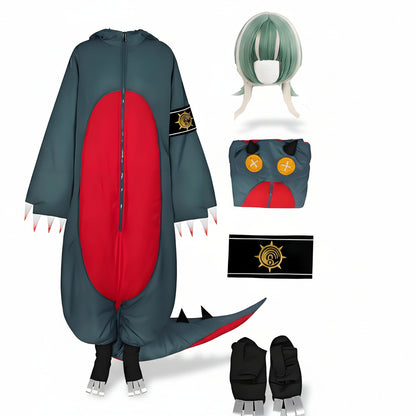 Disfraces de Halloween Cosplay Mono Peluca Cubrezapatos