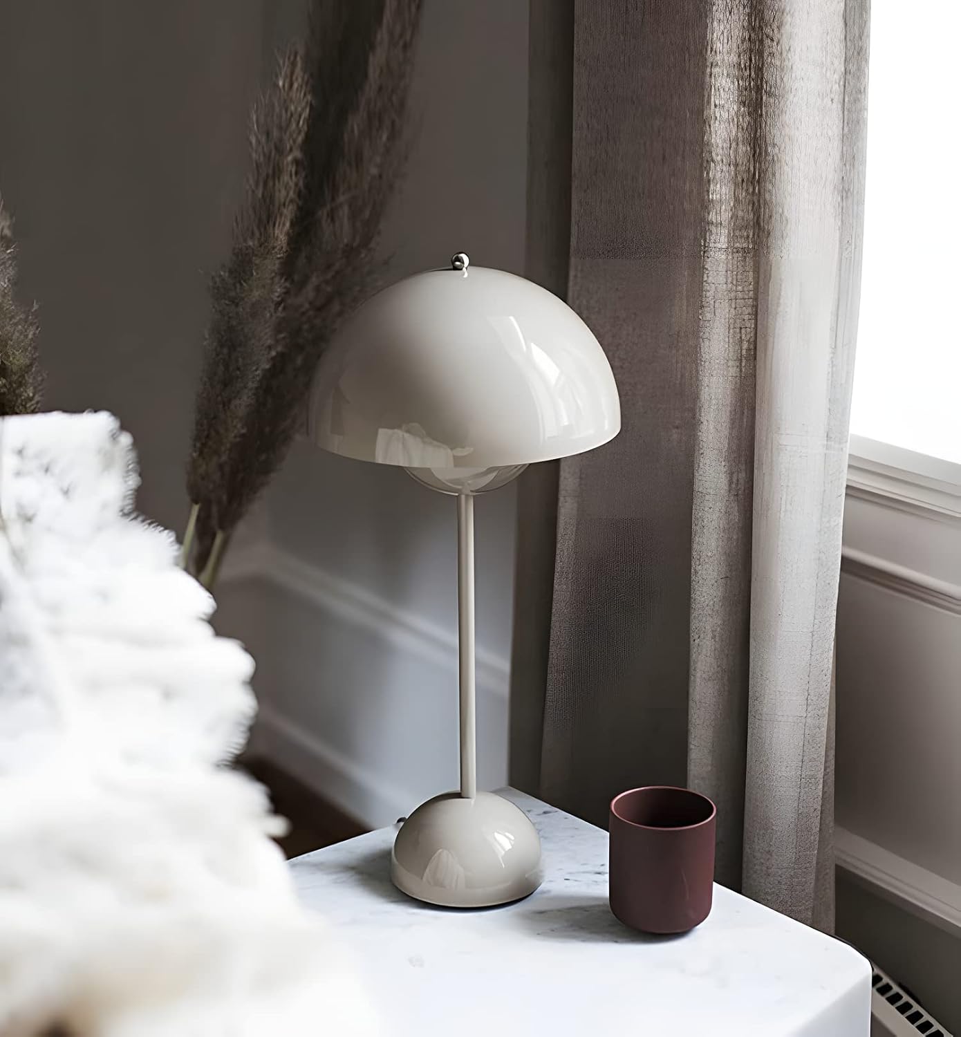 Lampe de table métal design rétro scandinave