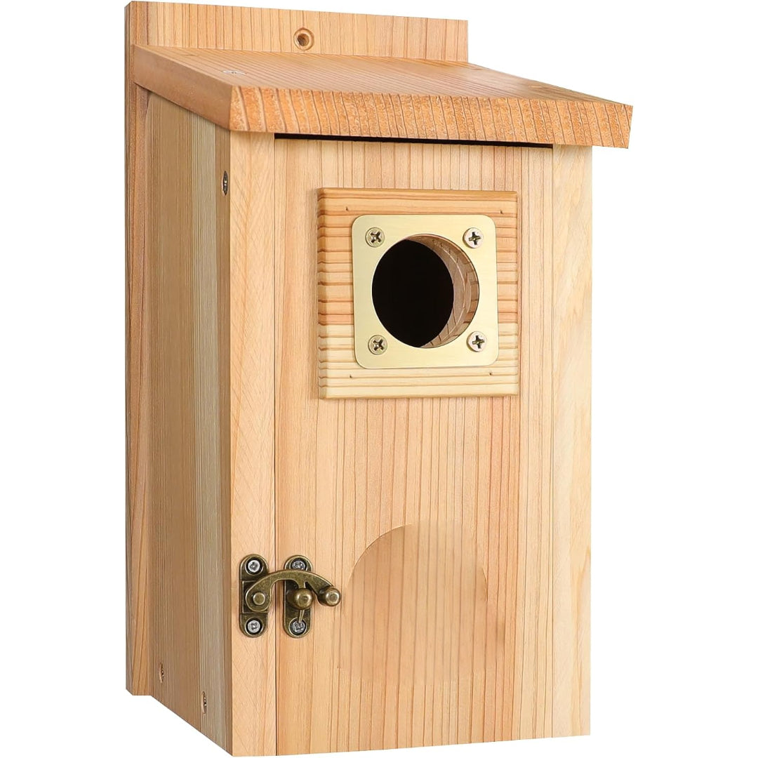 Vogelhaus Holz Wetterfest Nistkasten Außen