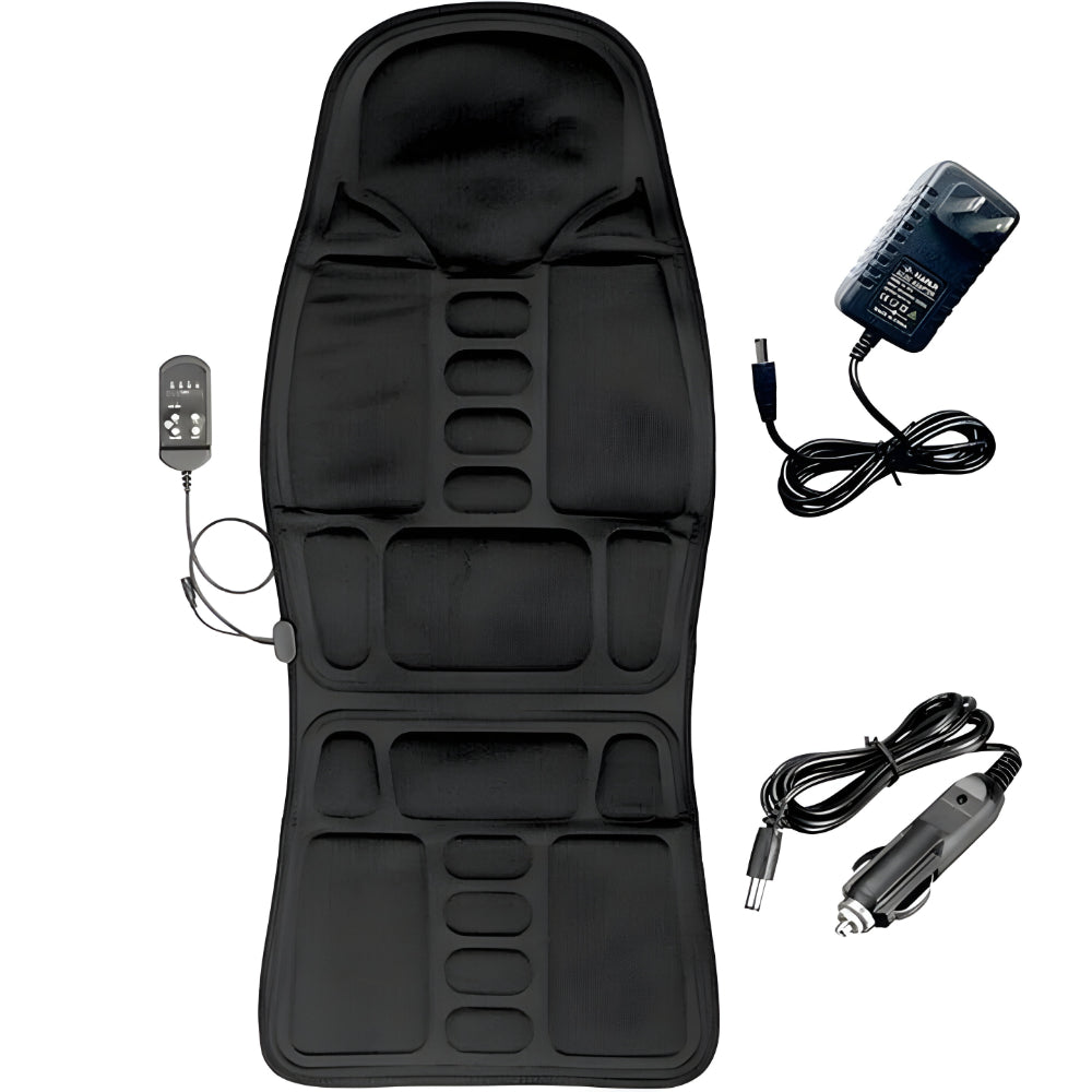 Massage seat cover with heating function for car and home
