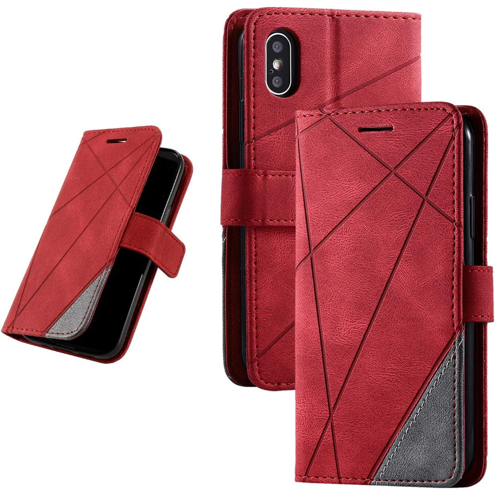 Handyhülle Leder Magnetisch Flip Wallet