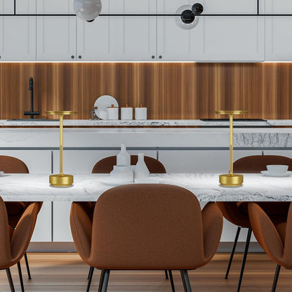 Moderne Schwarze LED Tischlampe dimmbar