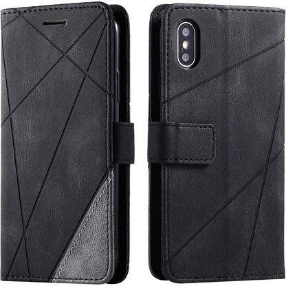 Handyhülle Leder Magnetisch Flip Wallet