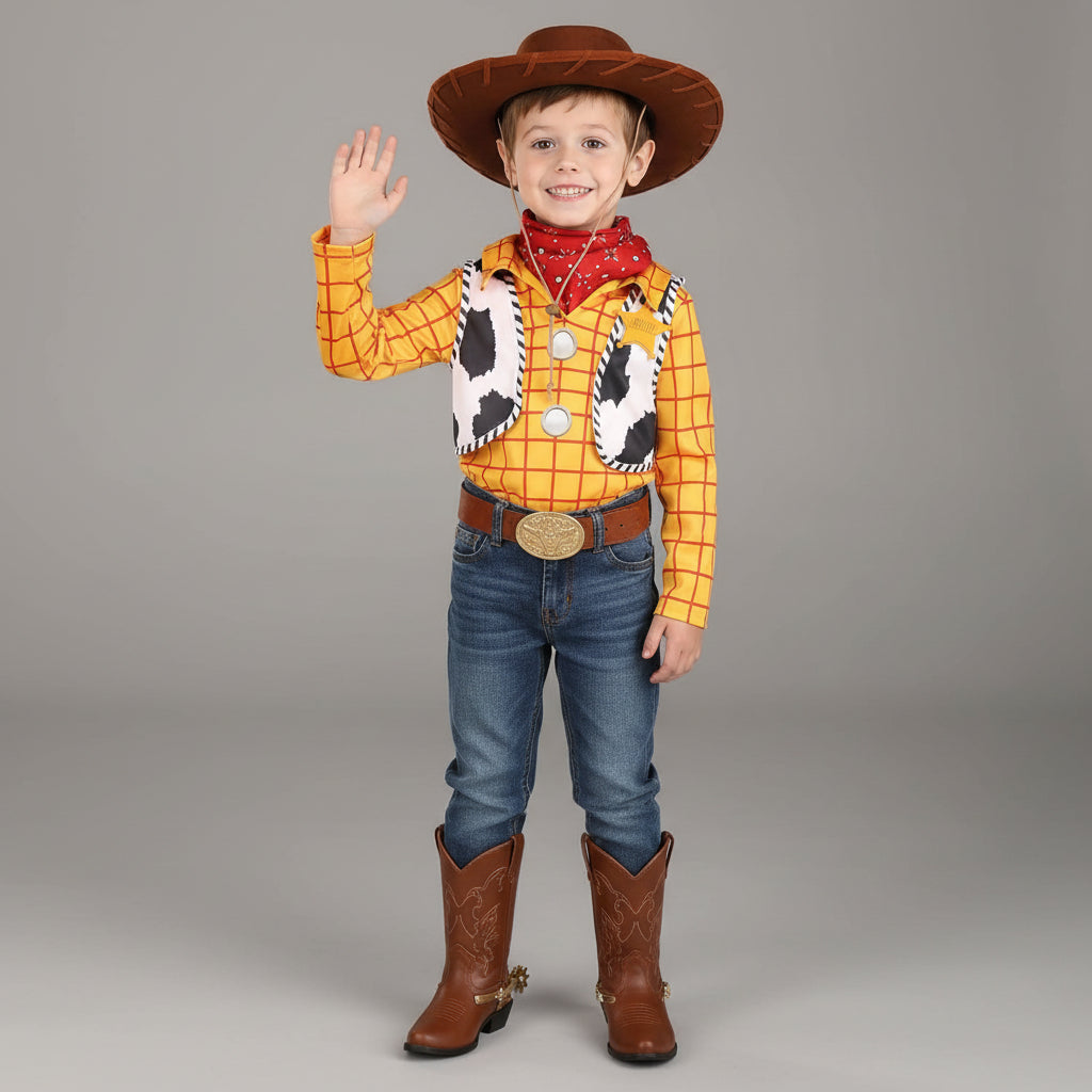 Halloween Kostüme Cowboy Kinder Western Outfit Set
