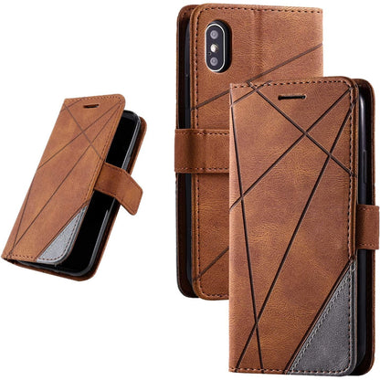 Handyhülle Leder Magnetisch Flip Wallet