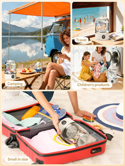 Mini lavatrice portatile compatta da viaggio per biancheria