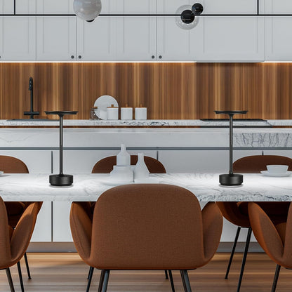 Moderne Schwarze LED Tischlampe dimmbar