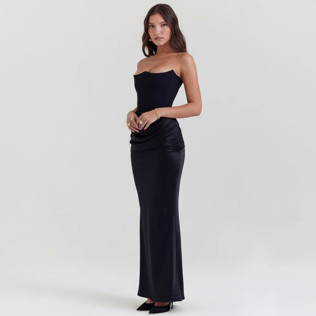 Korsett Kleid Besondere Anlässe Fließendem Design
