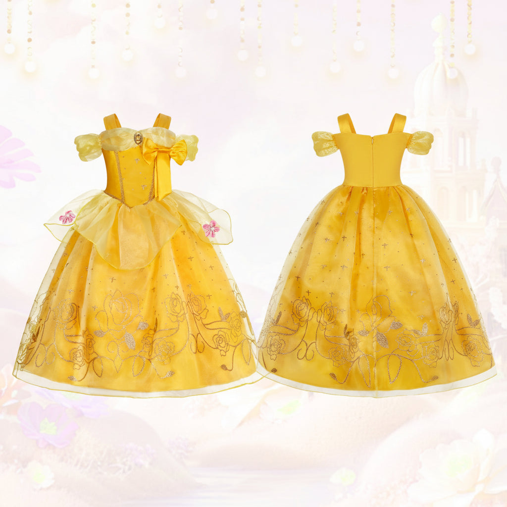 Halloween Kostüme Prinzessinnenkleid Festliches Kinderkleid