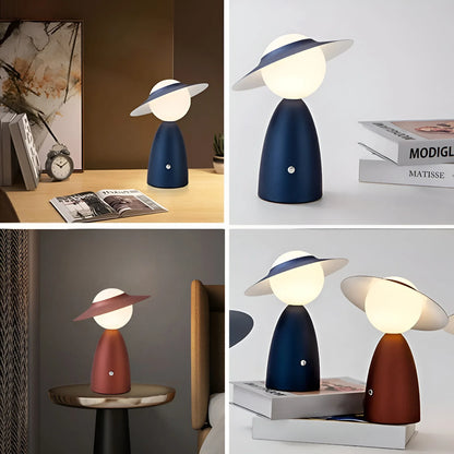 LED Tischlampe modern dimmbar Metall Design