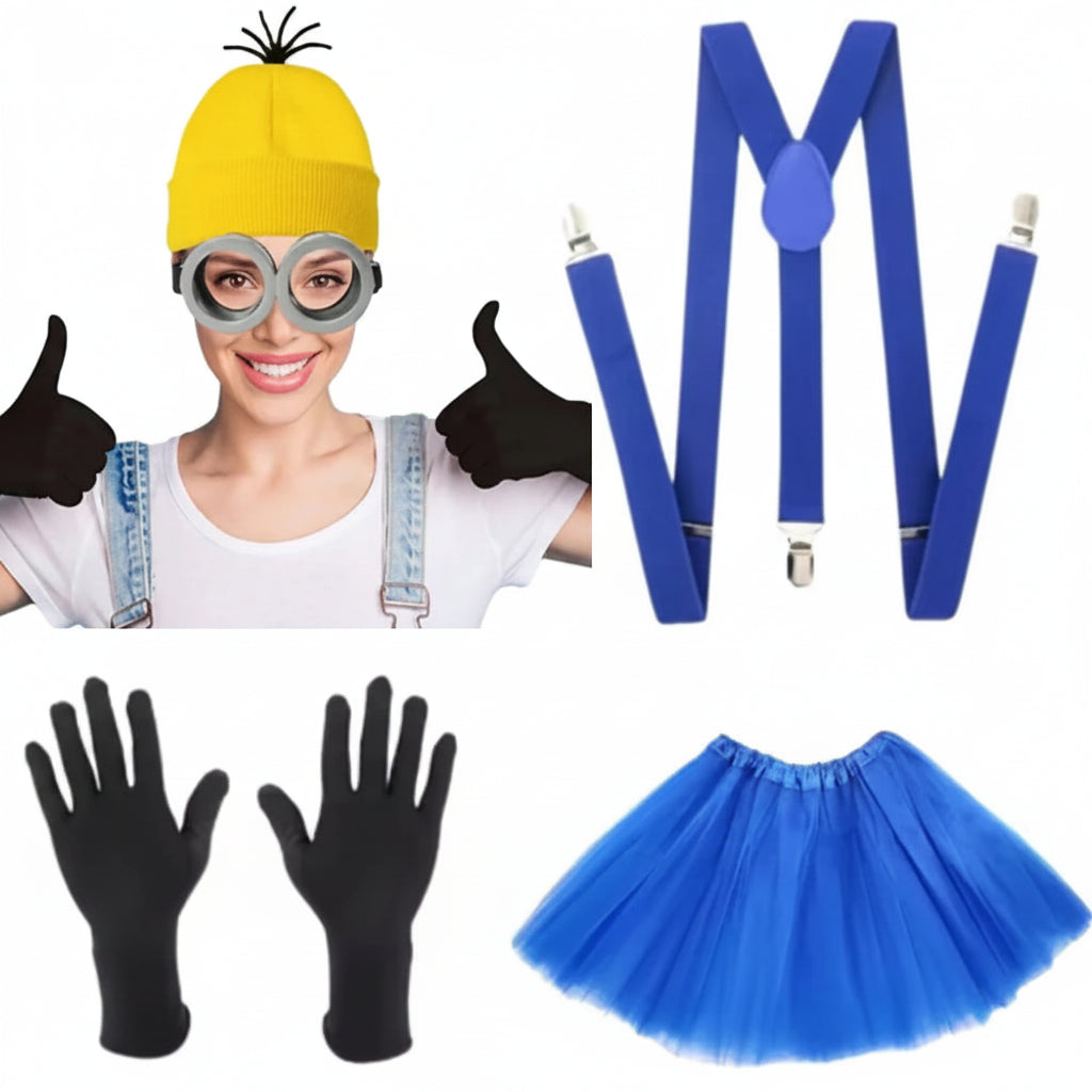 Déguisement Halloween Ensemble Chapeau Jupon en Tulle Adulte