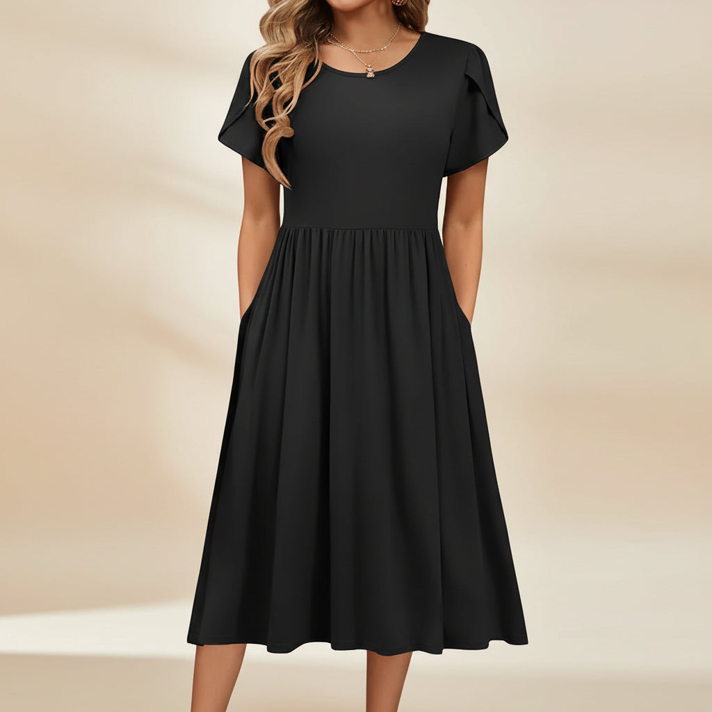 Robe Été Élégante Imprimée Femme Confortable