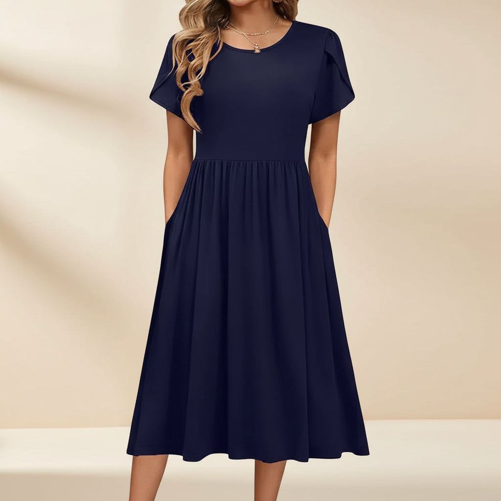 Robe Été Élégante Imprimée Femme Confortable