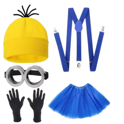 Déguisement Halloween Ensemble Chapeau Jupon en Tulle Adulte