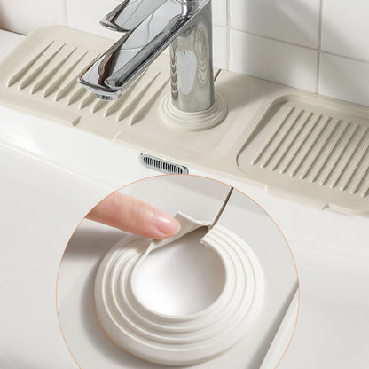 Draining mat silicone self-draining kitchen sink