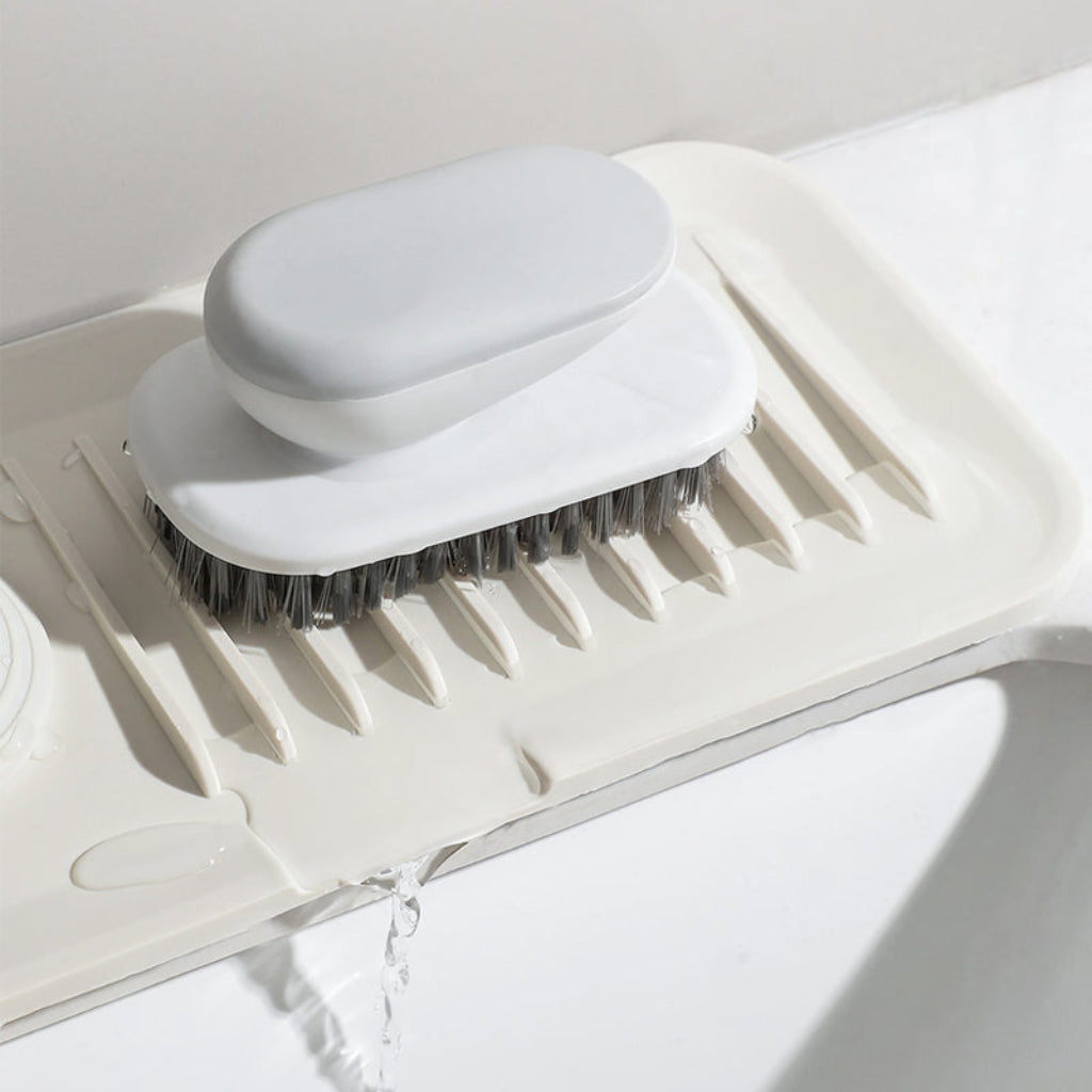 Draining mat silicone self-draining kitchen sink