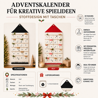 Adventskalender Für Kreative Spielideen Taschen
