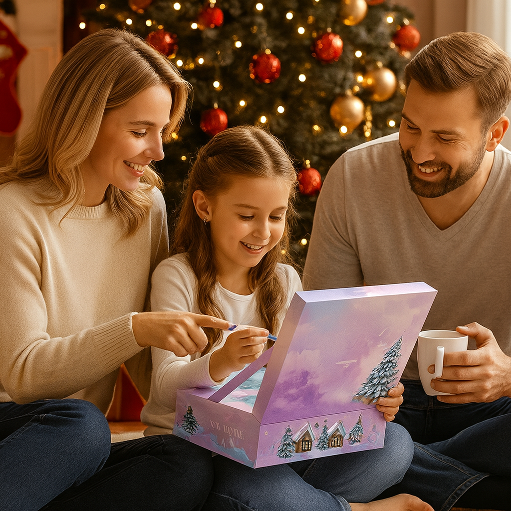Adventskalender Bastelset Kreative DIY Überraschungsbox