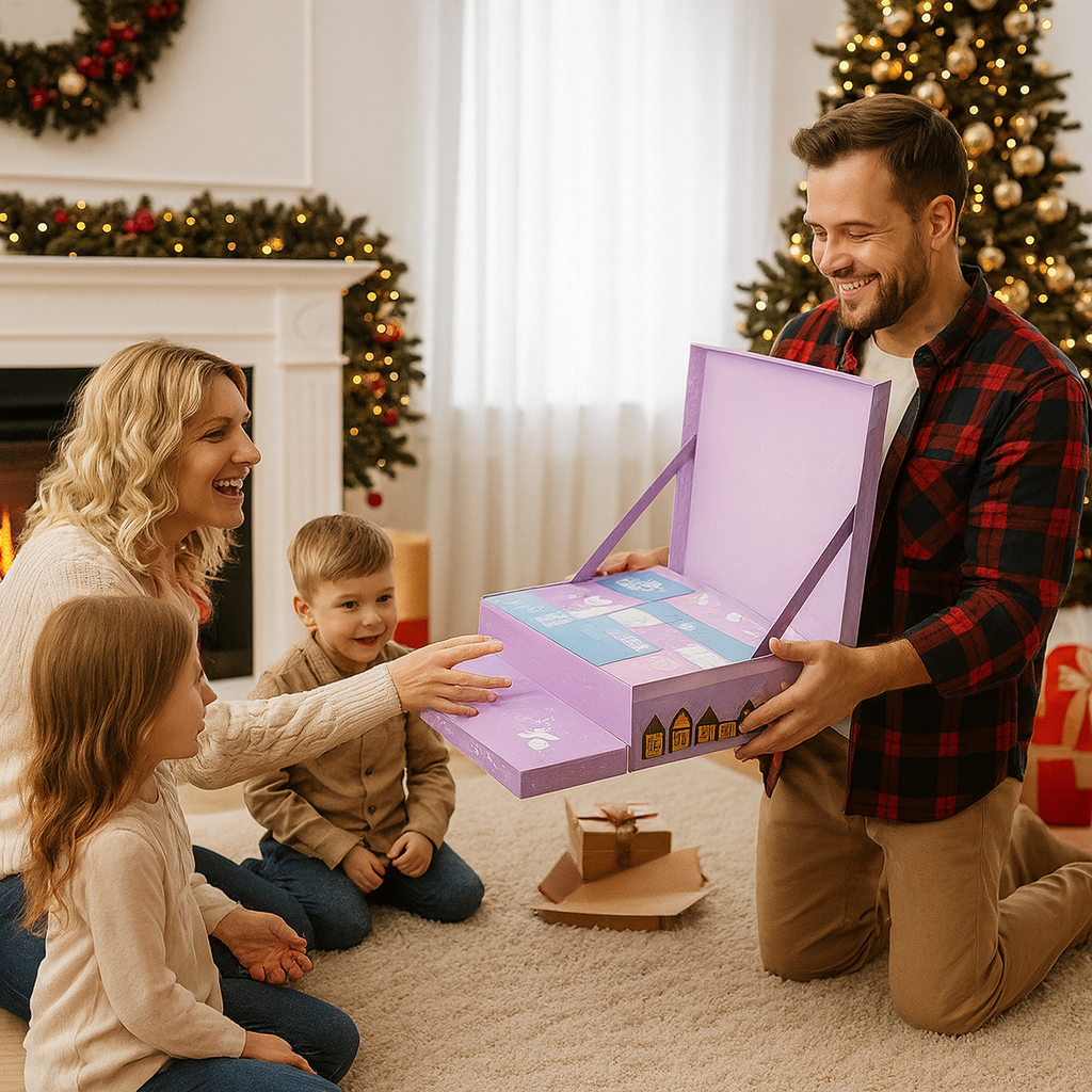 Adventskalender Bastelset Kreative DIY Überraschungsbox