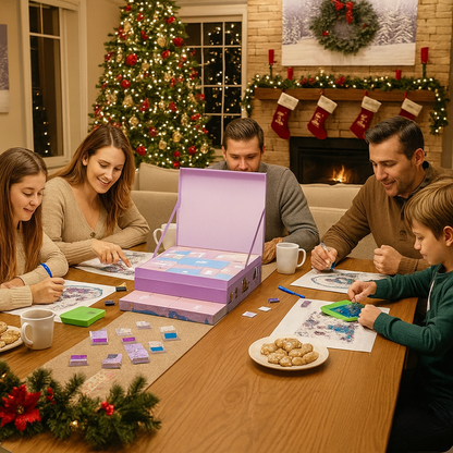 Adventskalender Bastelset Kreative DIY Überraschungsbox