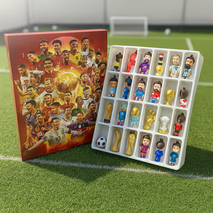 Toy Football Advent Calendar Figure Set Gift Families