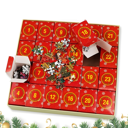 Adventskalender Puzzleset Weihnachtswerkstatt Motiv 1000 Teile