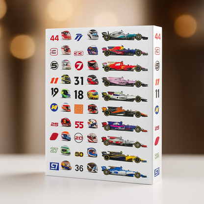 Adventskalender Rennwagen Set Spielzeug Motorsport Geschenkidee