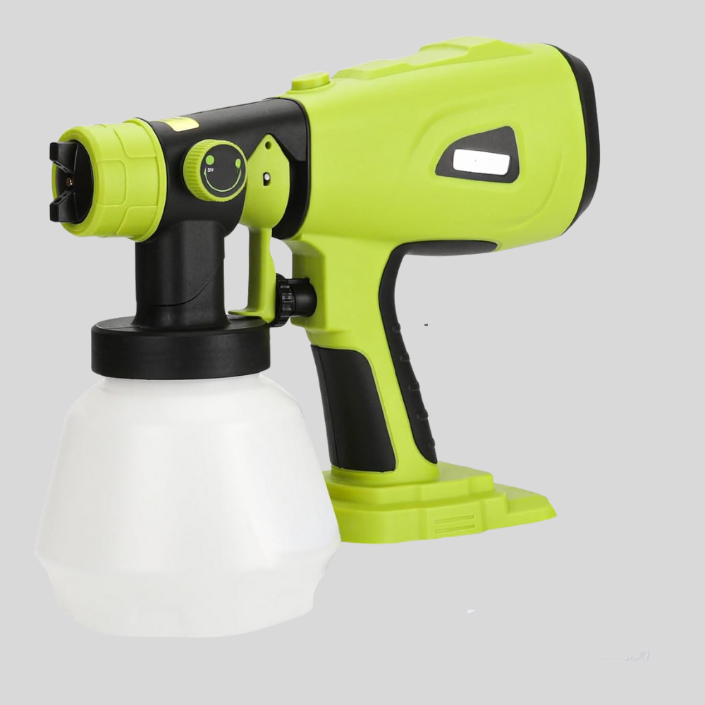 Pistola de pintura eléctrica recargable para muebles y paredes, bricolaje