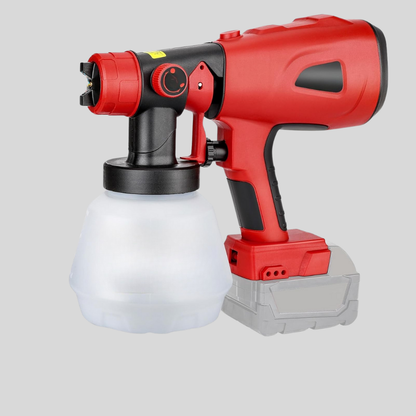 Pistola de pintura eléctrica recargable para muebles y paredes, bricolaje