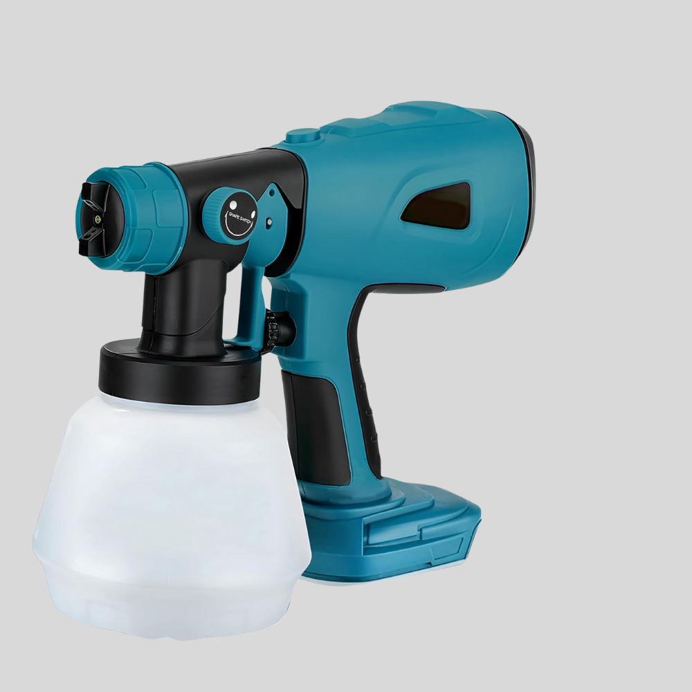 Pistola de pintura eléctrica recargable para muebles y paredes, bricolaje