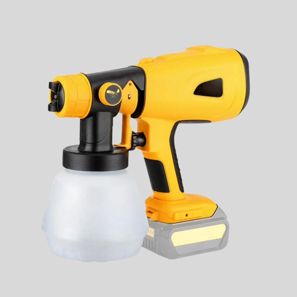 Pistola de pintura eléctrica recargable para muebles y paredes, bricolaje