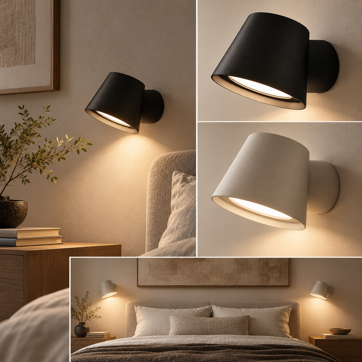 Akkubetriebene Wandleuchte Für Schlafzimmer Dimmbar LED
