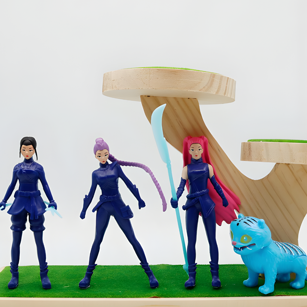 Anime Figuren Set 12 Stück PVC Sammelfiguren Modell Spielzeug