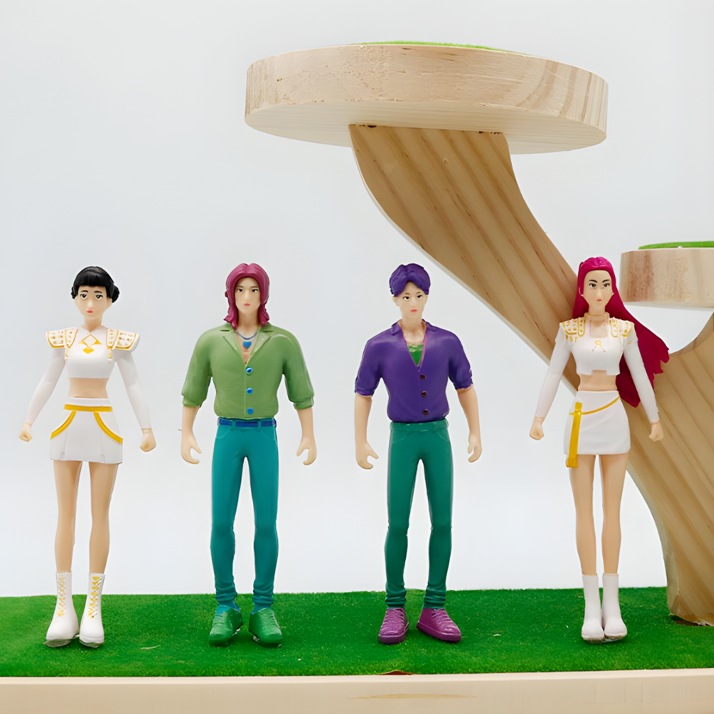 Anime Figuren Set 12 Stück PVC Sammelfiguren Modell Spielzeug