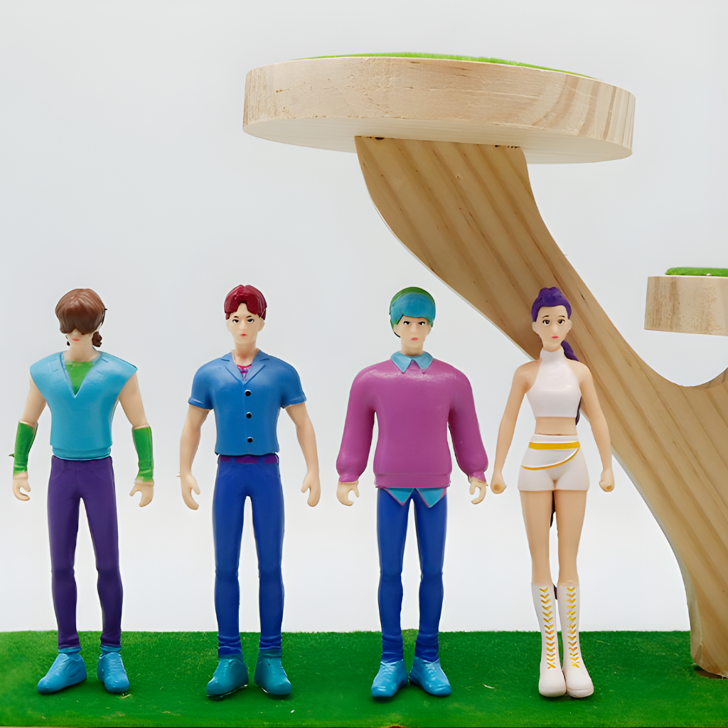 Anime Figuren Set 12 Stück PVC Sammelfiguren Modell Spielzeug