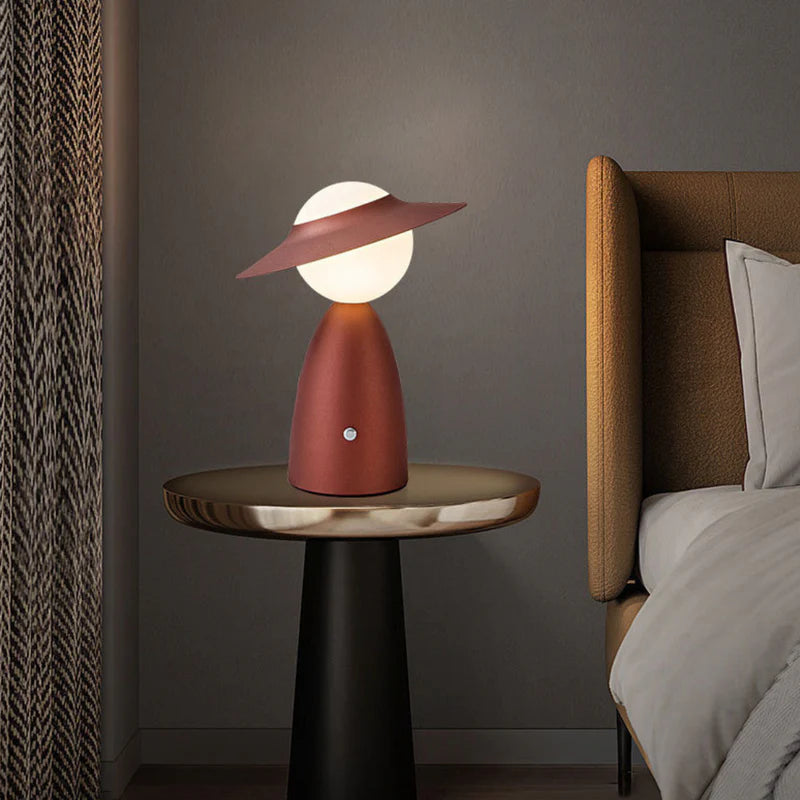 LED Tischlampe modern dimmbar Metall Design