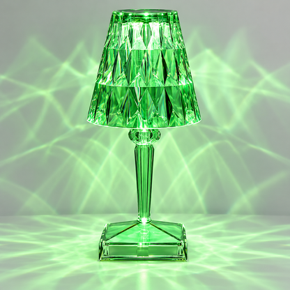 Aufladbare Tischlampe Mit Farbwechsel Moderne Krystallampe