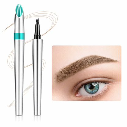Lápiz para Cejas Efecto Microblading Punta de 4 Dientes